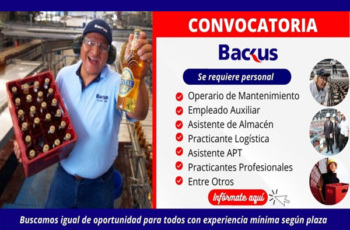 Backus Perú – Cobertura de nuevas posiciones
