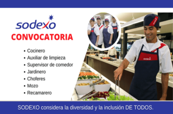 Oferta Laboral Sodexo | Revisa la convocatoria aquí