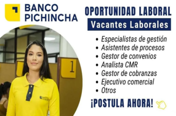 Banco Pichincha Perú – Proceso de reclutamiento vigente
