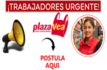 Proceso de captación de talento abierto en Plaza Vea Perú