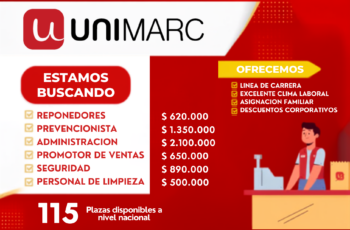 Unimarc abre su bolsa de empleo | Aplica aquí